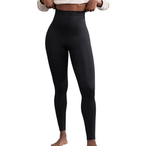 Shapermint Empetua High Waisted Shaping Leggings Shapewear Black Sz 3XL 42075 - Picture 1 of 6